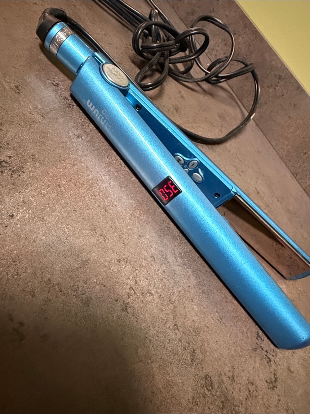 Babyliss Pro Blue Flat Iron Hair Straightener